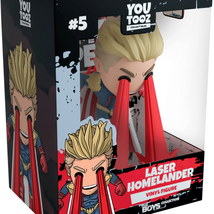 Youtooz - The Boys - Laser Homelander Vinyl Figure #5 - The Card Vault