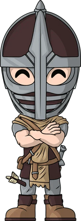 Youtooz - The Elder Scrolls V: Skyrim - Arrow In The Knee Vinyl Figure #1 - The Card Vault