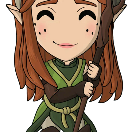 Youtooz - The Legend of Vox Machina - Keyleth Vinyl Figure #2 - The Card Vault