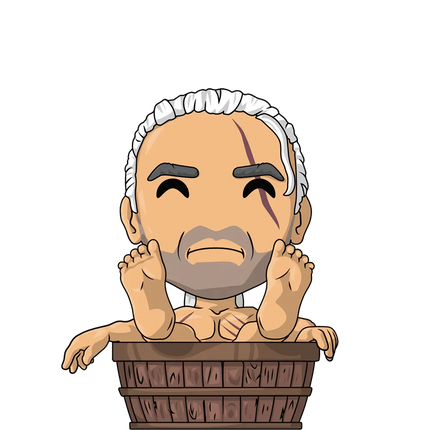 Youtooz - The Witcher - Bathtub Geralt Vinyl Figure #0 - The Card Vault