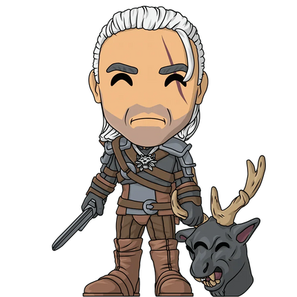 Youtooz - The Witcher - Geralt Vinyl Figure #1 - The Card Vault