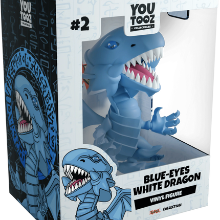 Youtooz - Yu-Gi-Oh! - Blue Eyes White Dragon Vinyl Figure #2 - The Card Vault