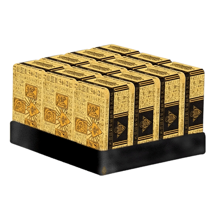 Yu-Gi-Oh! 2022 Tin Of The Pharaohs Gods - Display Case (12x Tins) - The Card Vault