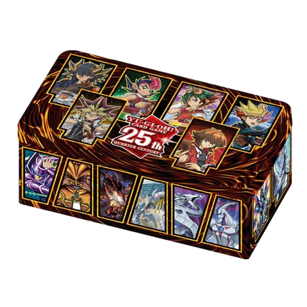 Yu-Gi-Oh! - 25th Anniversary - Dueling Heroes Tin - Display Case (12x Tins) - The Card Vault