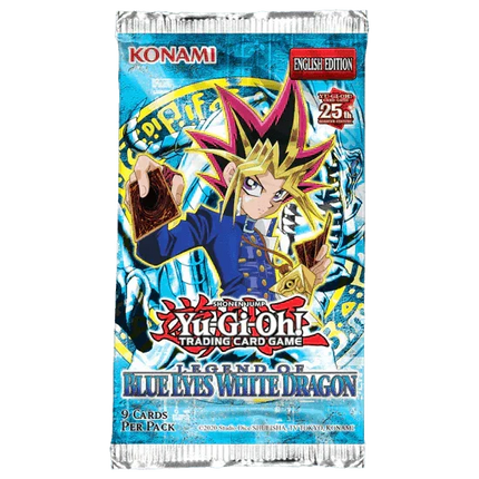 Yu-Gi-Oh! - 25th Anniversary - Legend of Blue Eyes White Dragon - Display Case (12x Booster Boxes) - The Card Vault