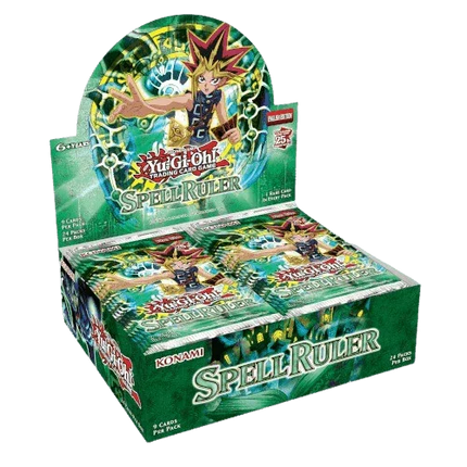 Yu-Gi-Oh! - 25th Anniversary - Spell Ruler Booster Box (24 Packs) - The Card Vault