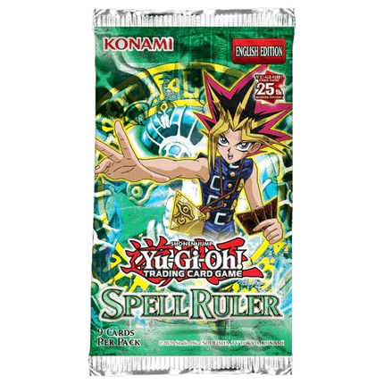 Yu-Gi-Oh! - 25th Anniversary - Spell Ruler - Display Case (12x Booster Boxes) - The Card Vault