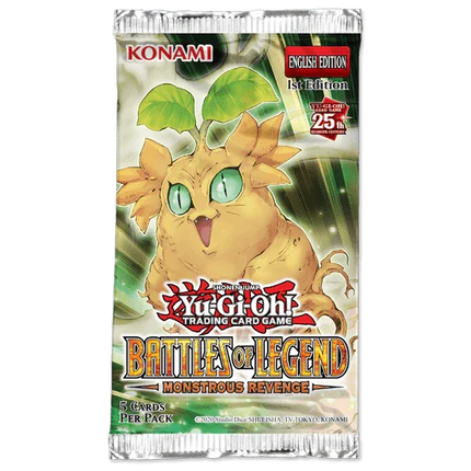 Yu-Gi-Oh! - Battles of Legend: Monstrous Revenge - Booster Pack - The Card Vault