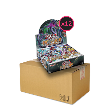 Yu-Gi-Oh! - Battles of Legend: Monstrous Revenge - Display Case (12x Booster Boxes) - The Card Vault