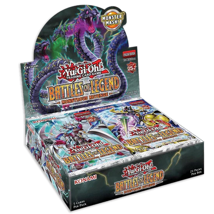 Yu-Gi-Oh! - Battles of Legend: Monstrous Revenge - Display Case (12x Booster Boxes) - The Card Vault