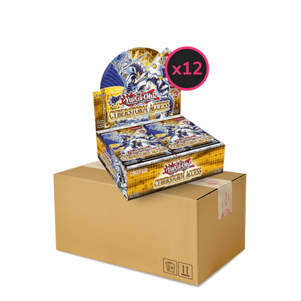 Yu-Gi-Oh! - Cyberstorm Access - Display Case (12x Booster Boxes) - The Card Vault
