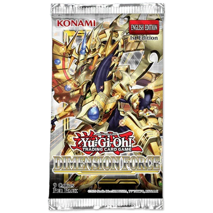 Yu-Gi-Oh! Dimension Force Booster Pack - The Card Vault