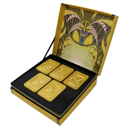Yu-Gi-Oh! Exodia the Forbidden One - 24k Gold Plated Ingot Set (Limited Edition) - The Card Vault