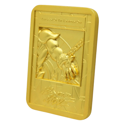 Yu-Gi-Oh! Exodia the Forbidden One - 24k Gold Plated Ingot Set (Limited Edition) - The Card Vault