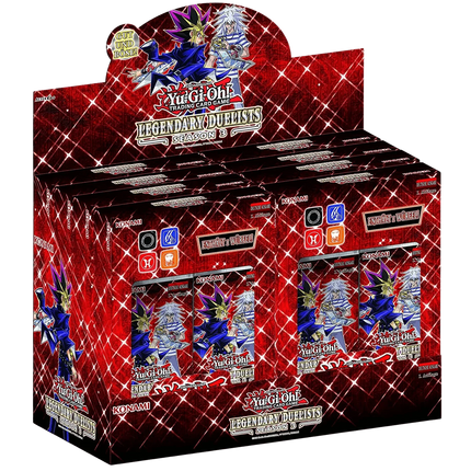 Yu-Gi-Oh! Legendary Duelist: Season 3 - Display Case (8x Boxes) - The Card Vault