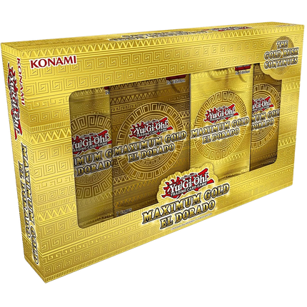 Yu-Gi-Oh! Maximum Gold El Dorado - Collection Box (4x Booster Packs) (Unlimited Reprint) - The Card Vault