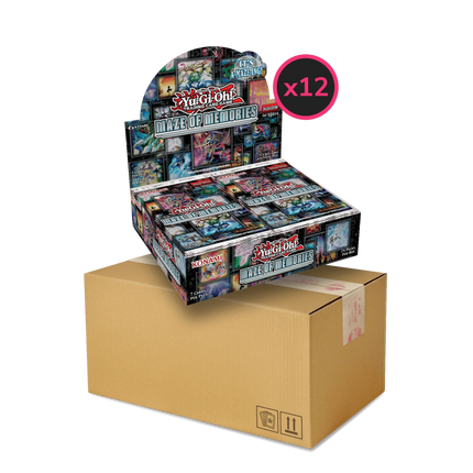 Yu-Gi-Oh! Maze of Memories Display Case (12x Booster Boxes) - The Card Vault