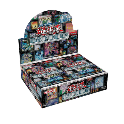Yu-Gi-Oh! Maze of Memories Display Case (12x Booster Boxes) - The Card Vault