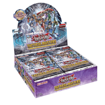 Yu-Gi-Oh! Tactical Masters Display Case (12x Booster Boxes) - The Card Vault
