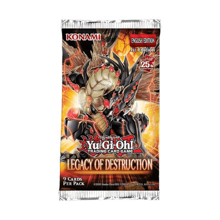 Yu-Gi-Oh! TCG - Legacy Of Destruction - Display Case (12x Booster Boxes) - The Card Vault