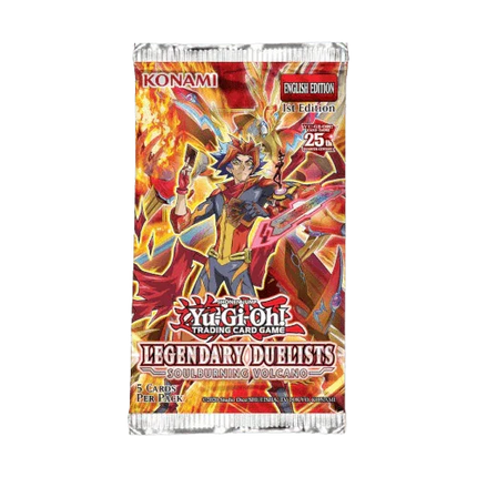 Yu-Gi-Oh! TCG - Legendary Duelists 10: Soulburning Volcano - Booster Pack - The Card Vault