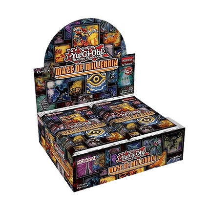 Yu-Gi-Oh! TCG - Maze of Millennia - Display Case (12x Booster Boxes) - The Card Vault