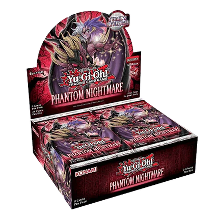 Yu-Gi-Oh! TCG - Phantom Nightmare - Display Case (12x Booster Boxes) - The Card Vault