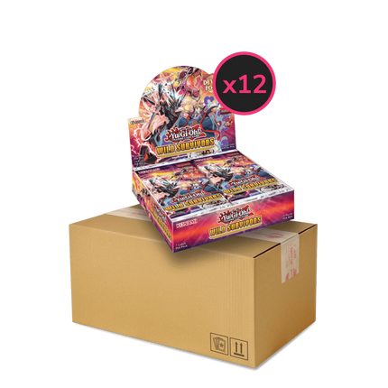 Yu-Gi-Oh! - Wild Survivors - Display Case (12x Booster Boxes) - The Card Vault