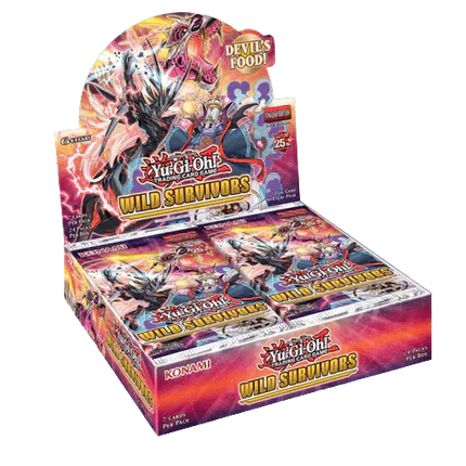 Yu-Gi-Oh! - Wild Survivors - Display Case (12x Booster Boxes) - The Card Vault