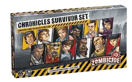 Zombicide (2nd Edition) - Chronicles Survivors Set - The Card Vault