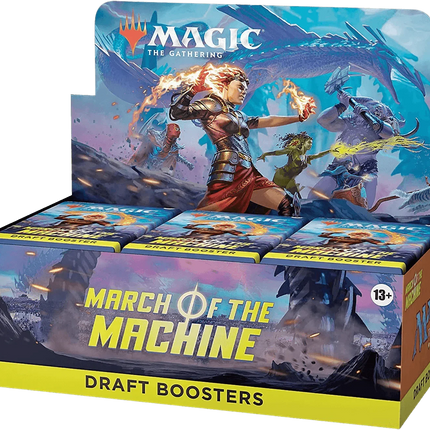 Magic: The Gathering - March Of The Machine Draft Booster Box (36 Packs) - The Card Vault