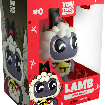 Youtooz - Cult Of The Lamb - Lamb Vinyl Figure #0 - The Card Vault