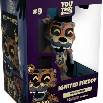 Youtooz - Five Nights at Freddy’s - Ignited Freddy Vinyl Figure #9 - The Card Vault