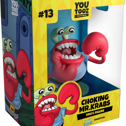 Youtooz - SpongeBob SquarePants - Choking Mr. Krabs Vinyl Figure #13 - The Card Vault